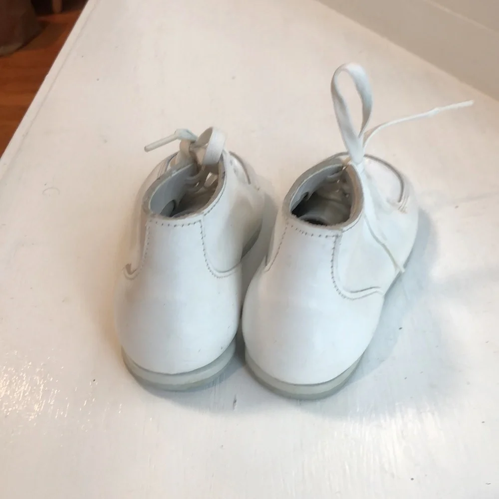 Jumping Jacks Baby Boot Shoes Cuddler Vintage White